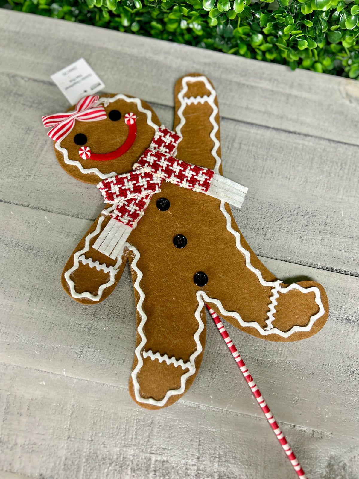 19.5 Inch Holiday Gingerbread Man Pick Two Styles