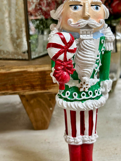 10.5 Inch Resin Gingerbread Nutcracker Two Styles