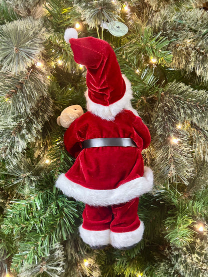 12 Inch Old St. Nick With Bear Ornament