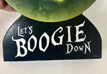 The Nightmare Before Christmas Oogie Boogie Block Sign