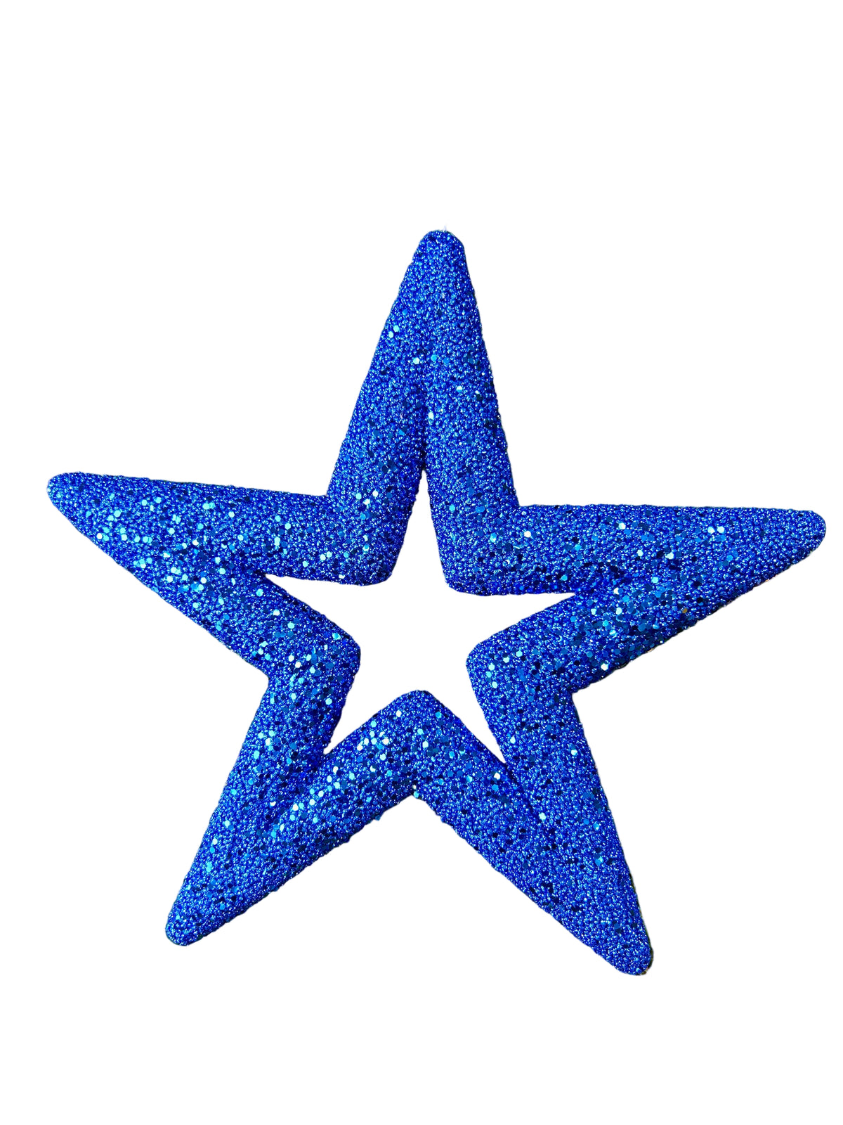 14 Inch Blue Star Ornament