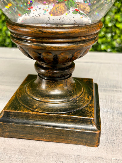Acrylic Cardinal Globe On Stand With Sound Two Assorted