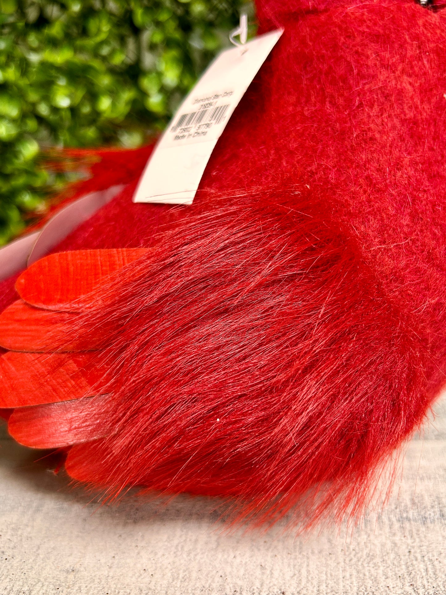 10.2 Inch Red Tabletop Cardinal