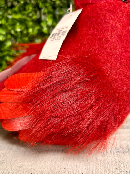 10.2 Inch Red Tabletop Cardinal