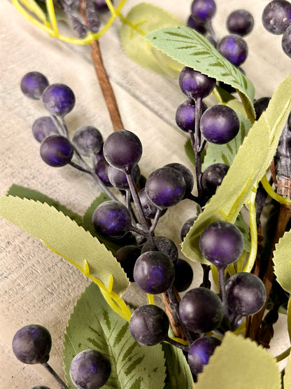25 Inch Blueberry Spray