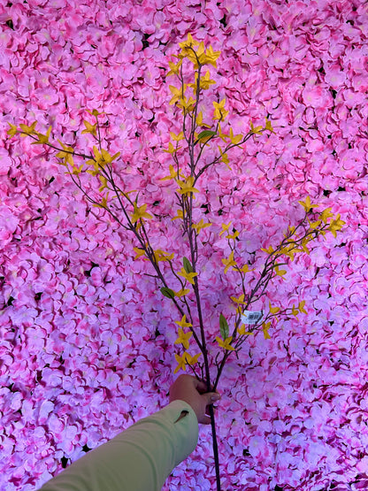 38 Inch Yellow Forsythia Spray