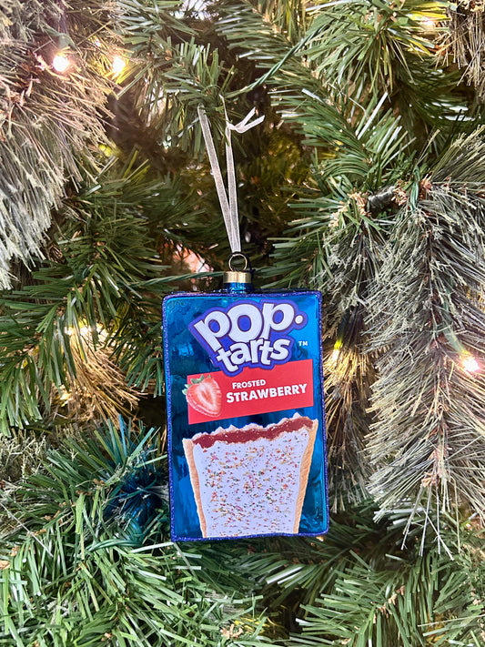 Kat And Annie Pop-Tart Frosted Strawberry Ornament
