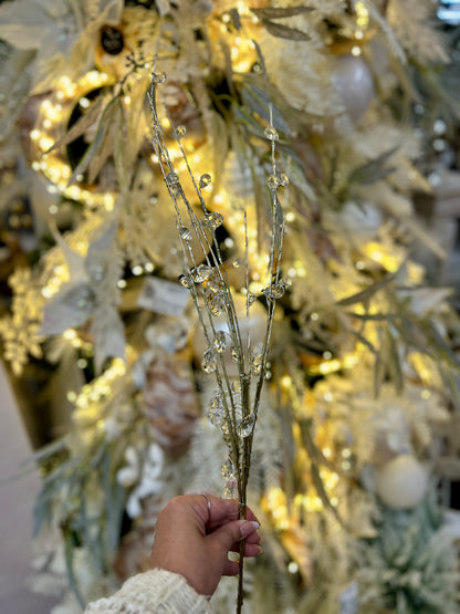 34 Inch Clear Acrylic Diamond Spray