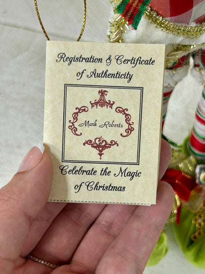 Mark Roberts Small 14 Inch Northpole Confectioner Elf