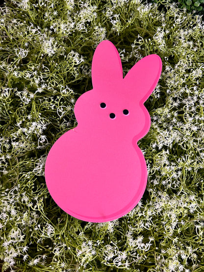 12 Inch Embossed Sugar Bunny Sign Four Styles