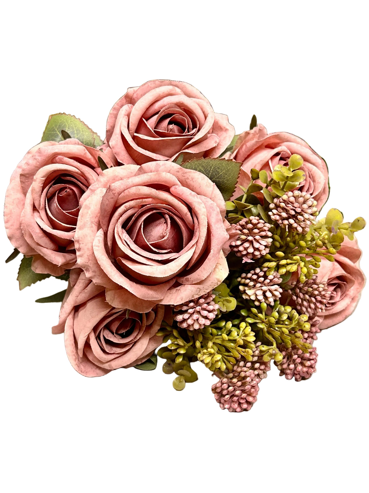 19 Inch Dusty Pink Rose Berry Bush