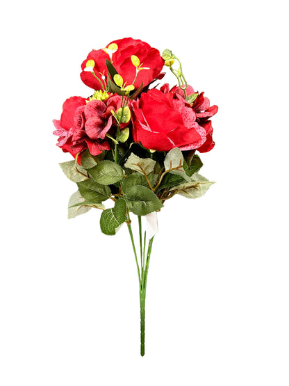 18 Inch Red Rose Hydrangea Bush