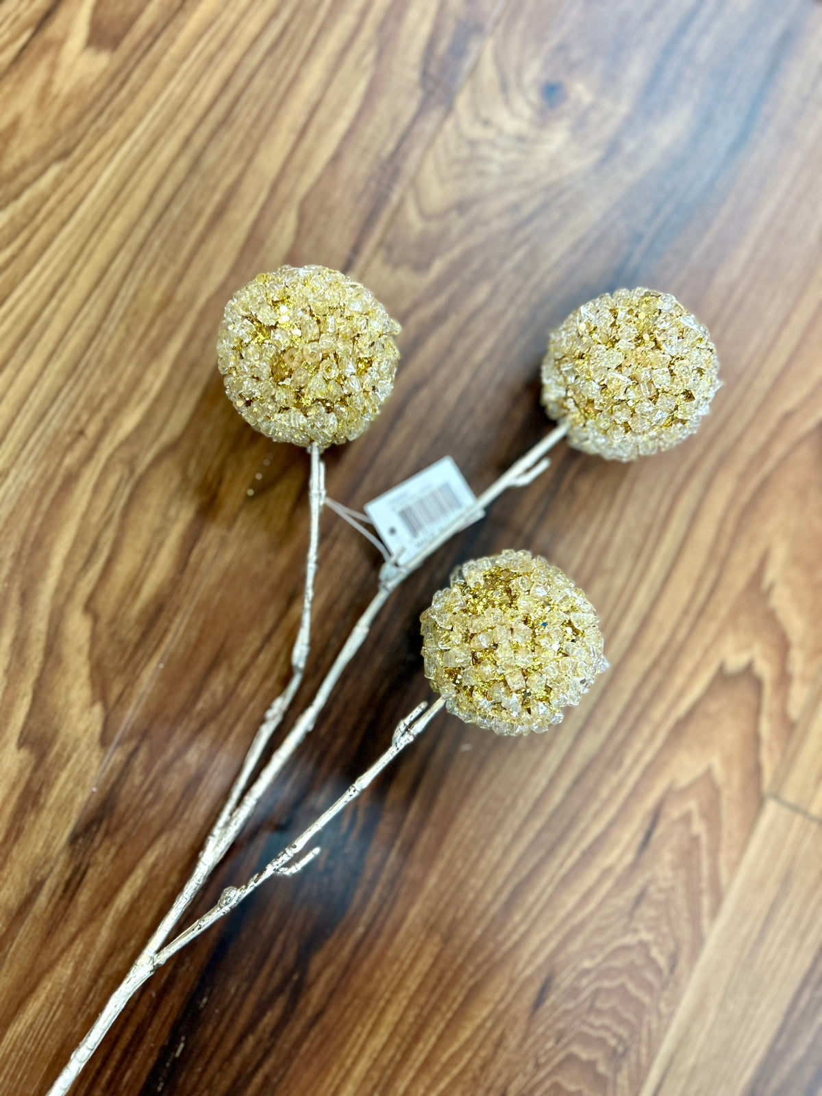 26 Inch Gold Ice Ball Spray