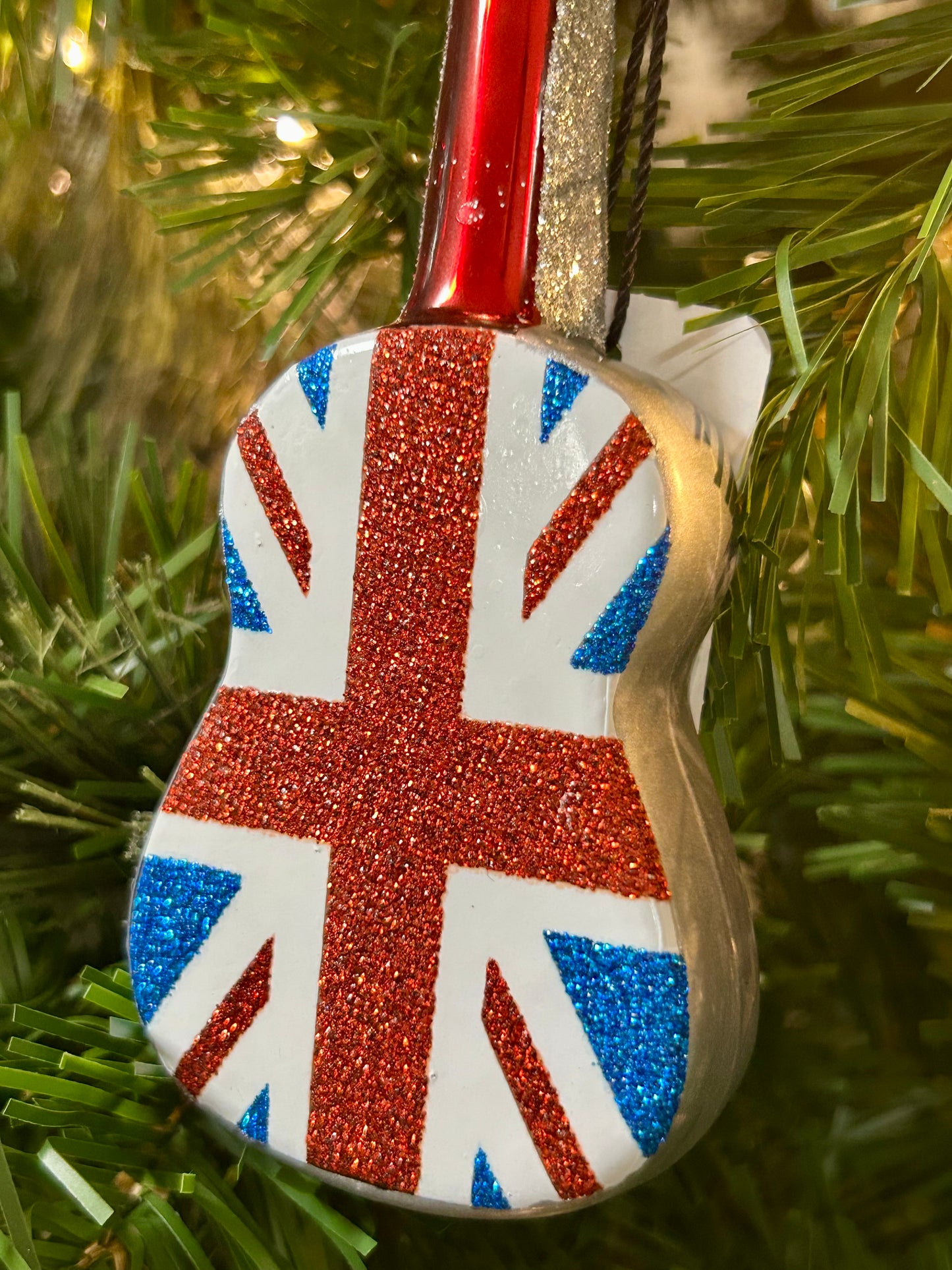 Kat And Annie Iconic Beatles Guitar Ornament