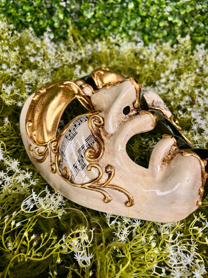 8.25 Inch Madri Gras Tragedy Mask