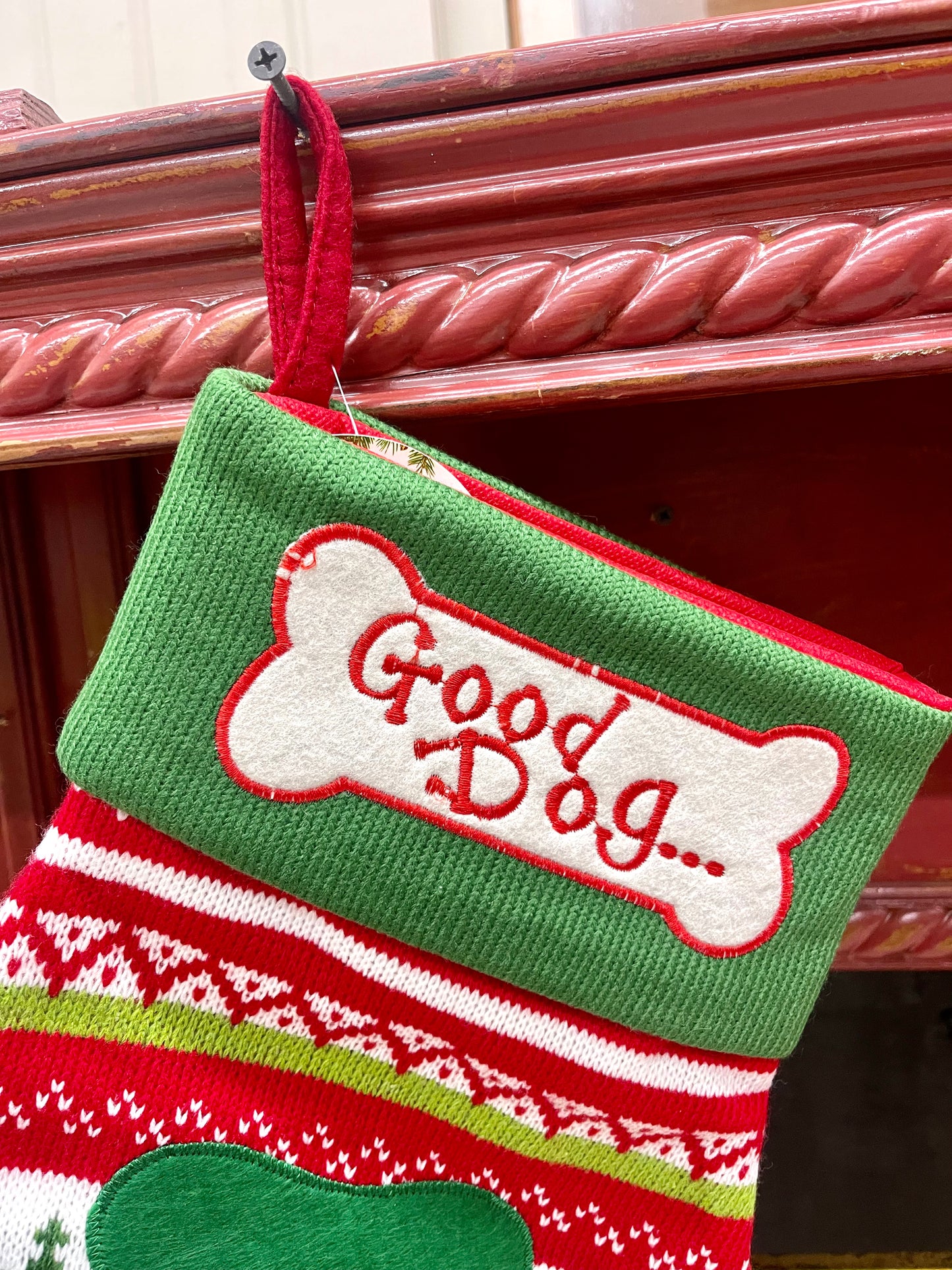 Good Dog Holiday Stocking