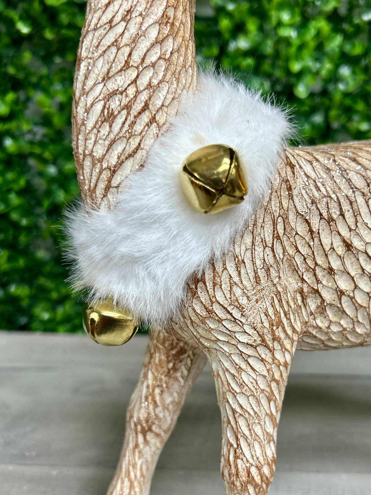 12.5 Inch Ceramic Brown Standing Deer