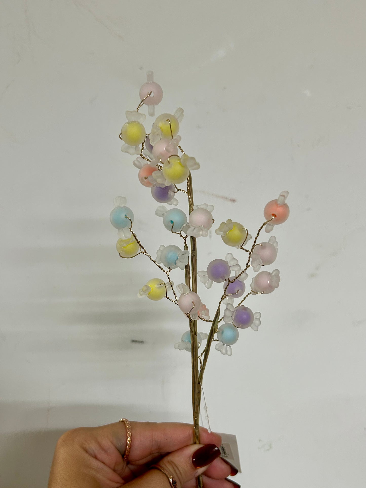 14 Inch Pink Lavender Mint Blue Yellow And Orange Acrylic Candy Spray