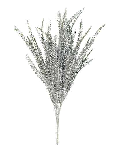 21 Inch Silver Fern Bush