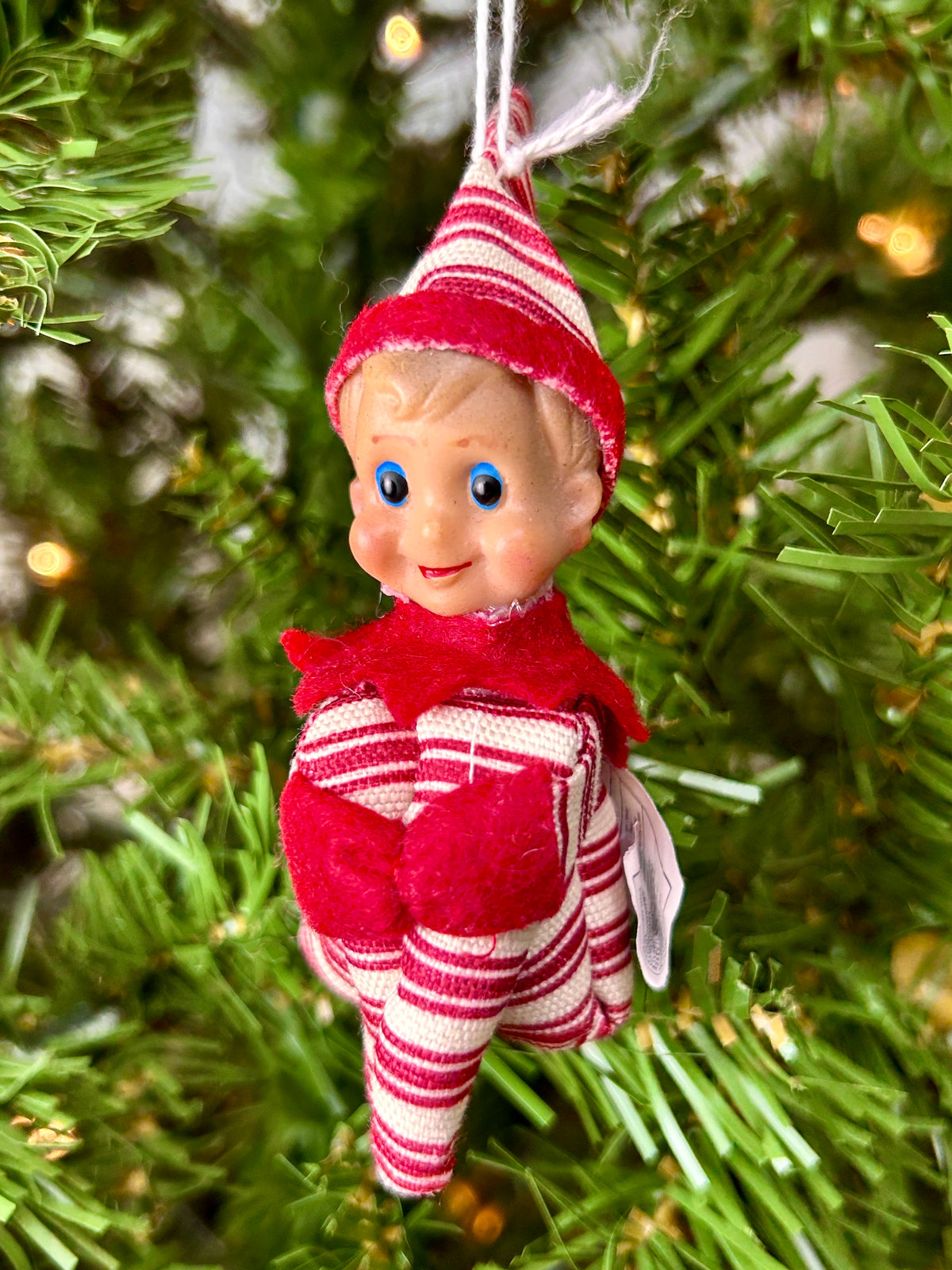 5.5 Inch Elf Ornament Two Styles