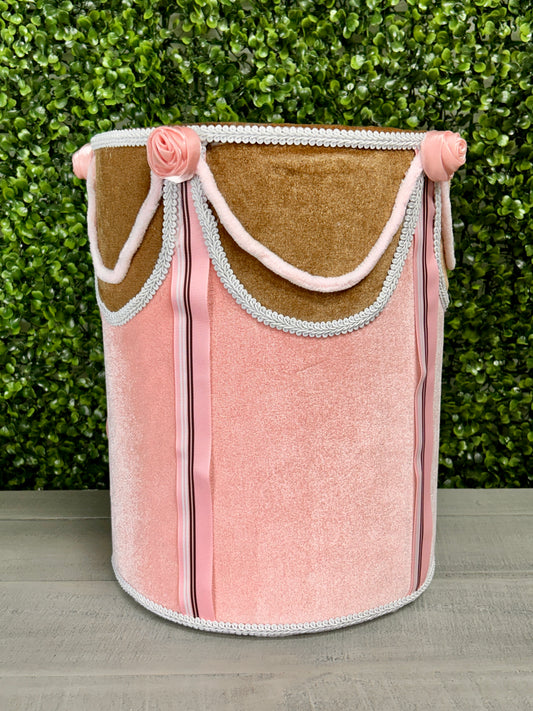 13 Inch Pink Dessert Pedestal