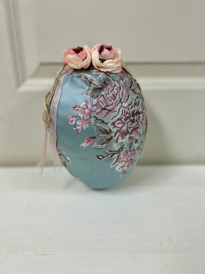 8.25 Inch Paisley And Velvet Easter Egg Two Styles