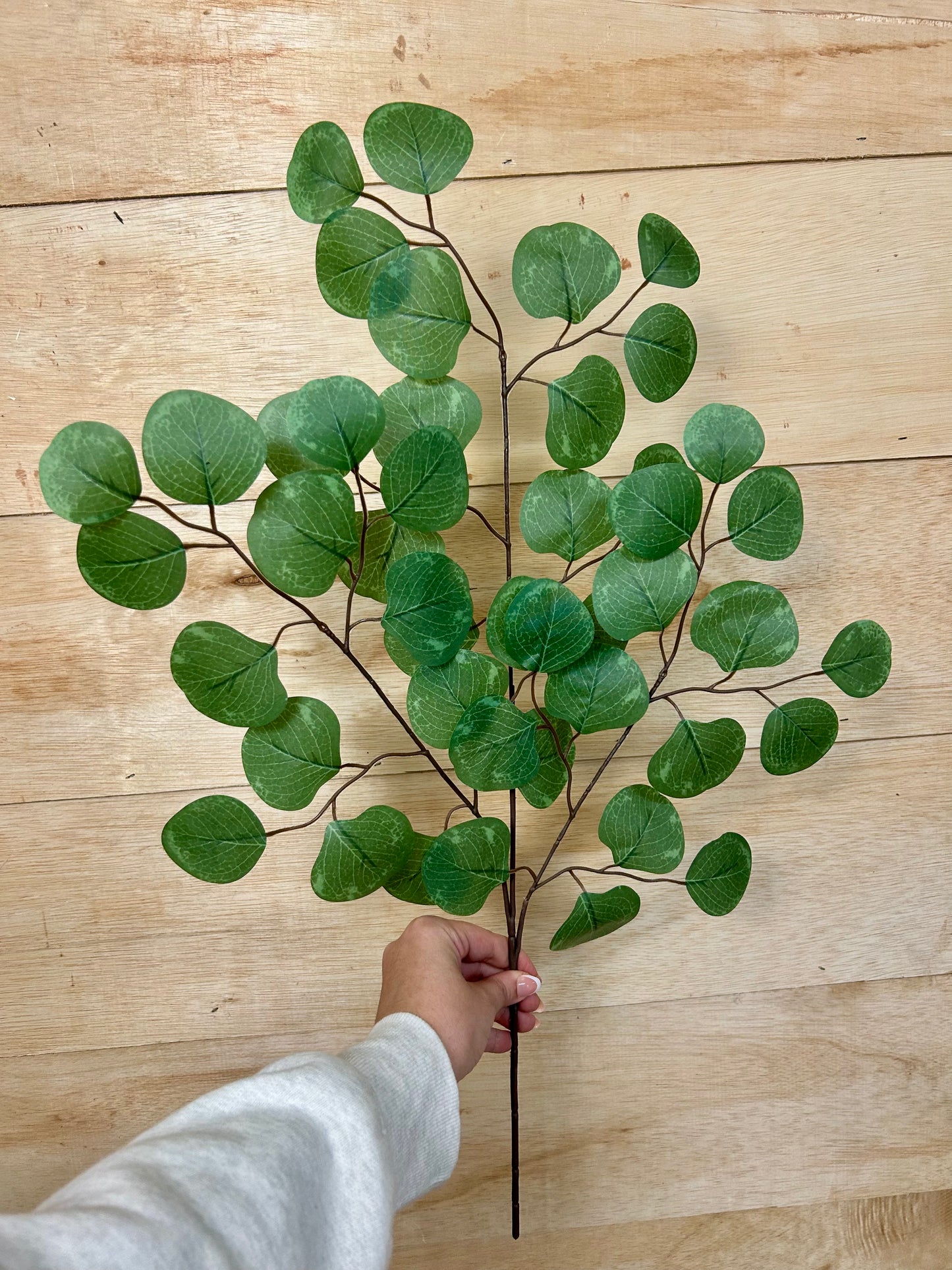 27 Inch TT Green Apple Leaf Spray