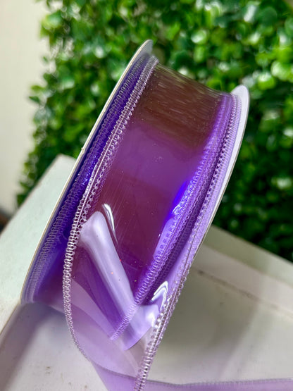 1.5 Inch By 10 Yard Lavender Jelly Ribbon
