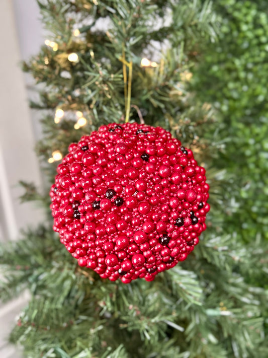 6.5 Inch Berry Ball Ornament