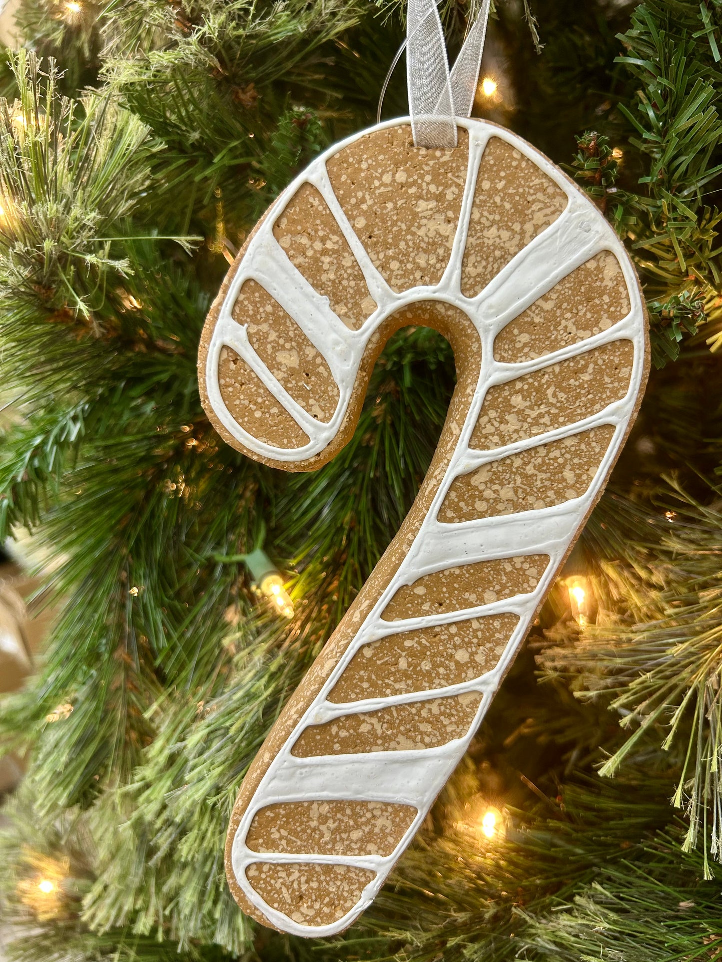 8 Inch Jumbo Gingerbread Ornament Three Styles