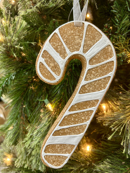 8 Inch Jumbo Gingerbread Ornament Three Styles