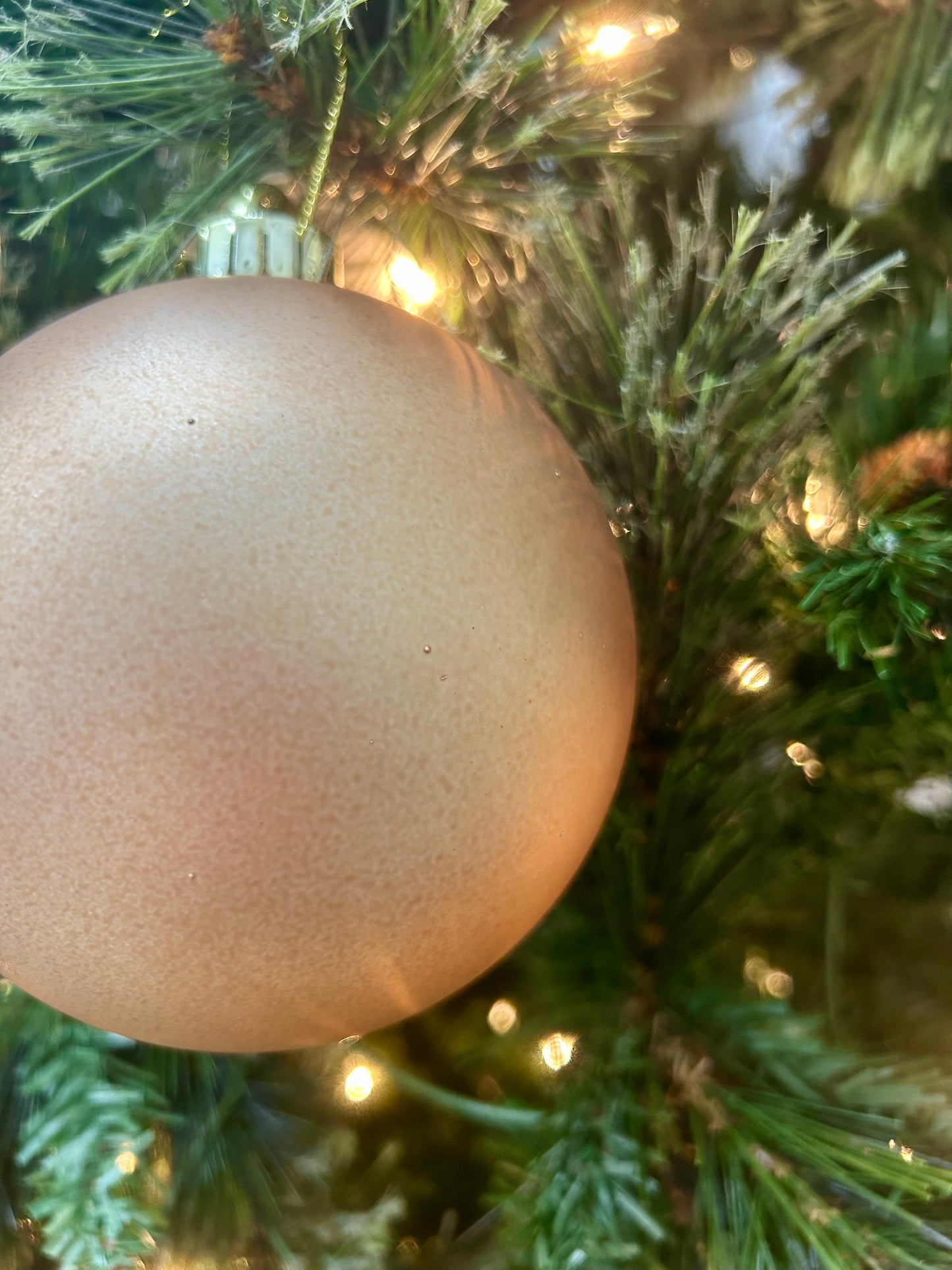 5 Inch Sable Smooth Ornament Ball