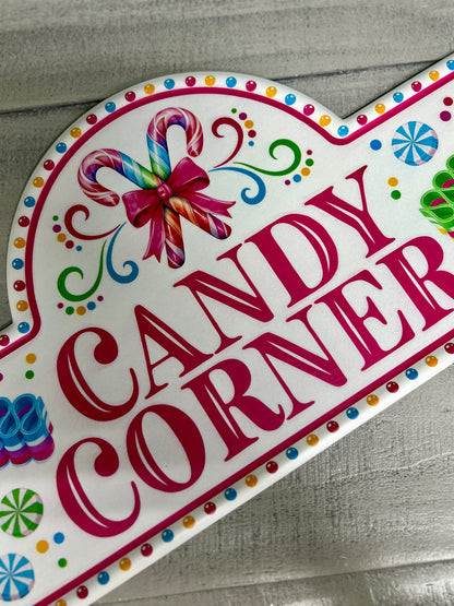 15 Inch Candy Corner Street Sign