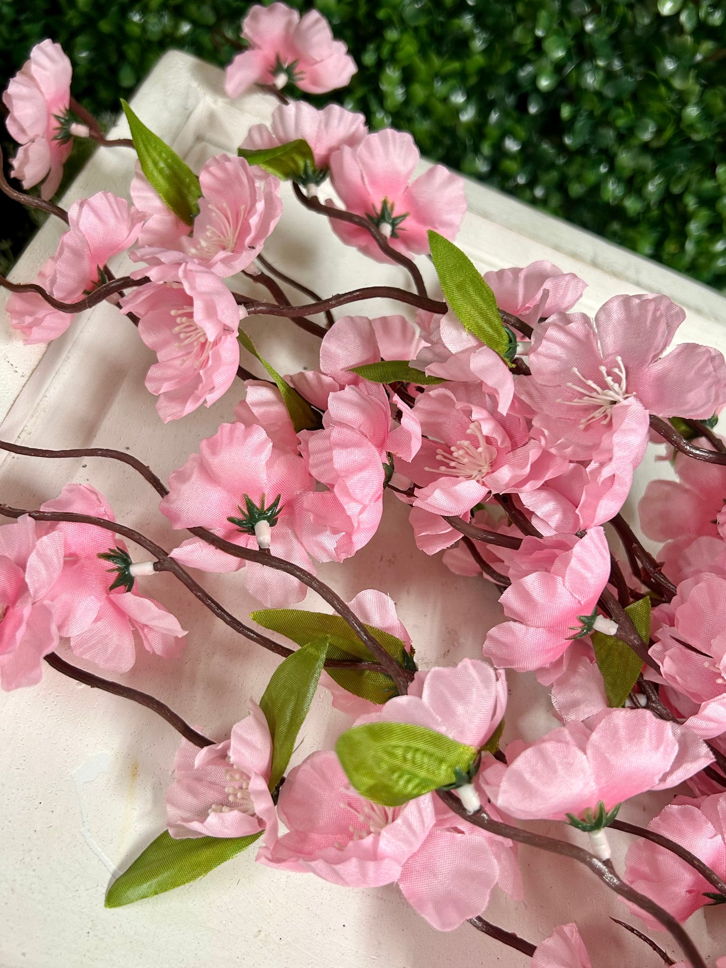 34 Inch Pink Blossom Bush