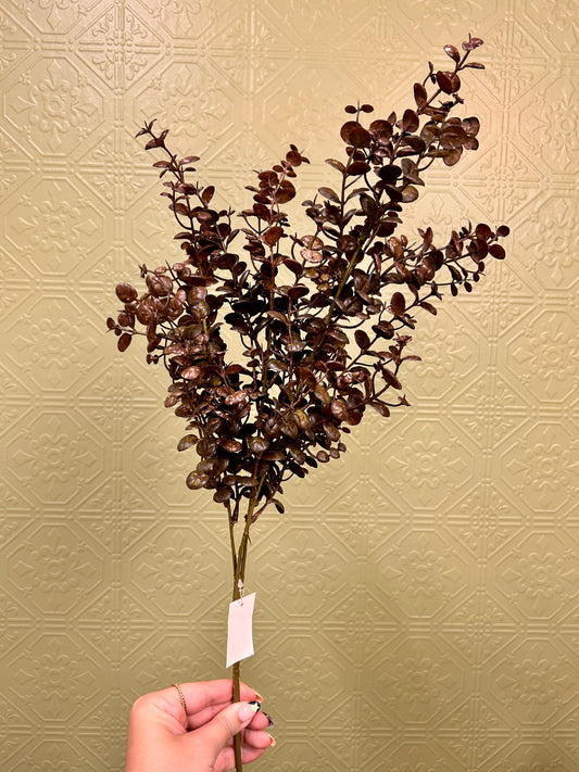 29 Inch Coffee Eucalyptus Spray