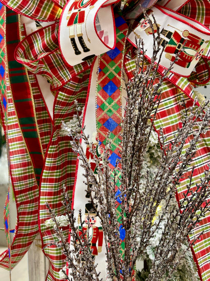 31 Inch Natural Ice Pampas Spray