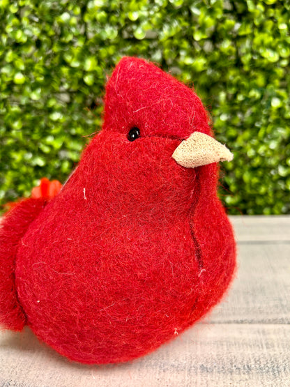 10.2 Inch Red Tabletop Cardinal