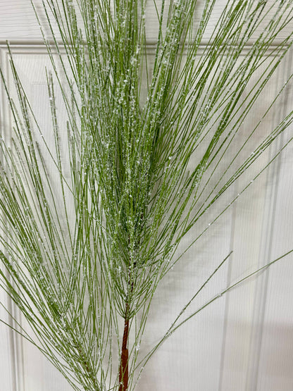 39 Inch Ice And Snow Pine Spray