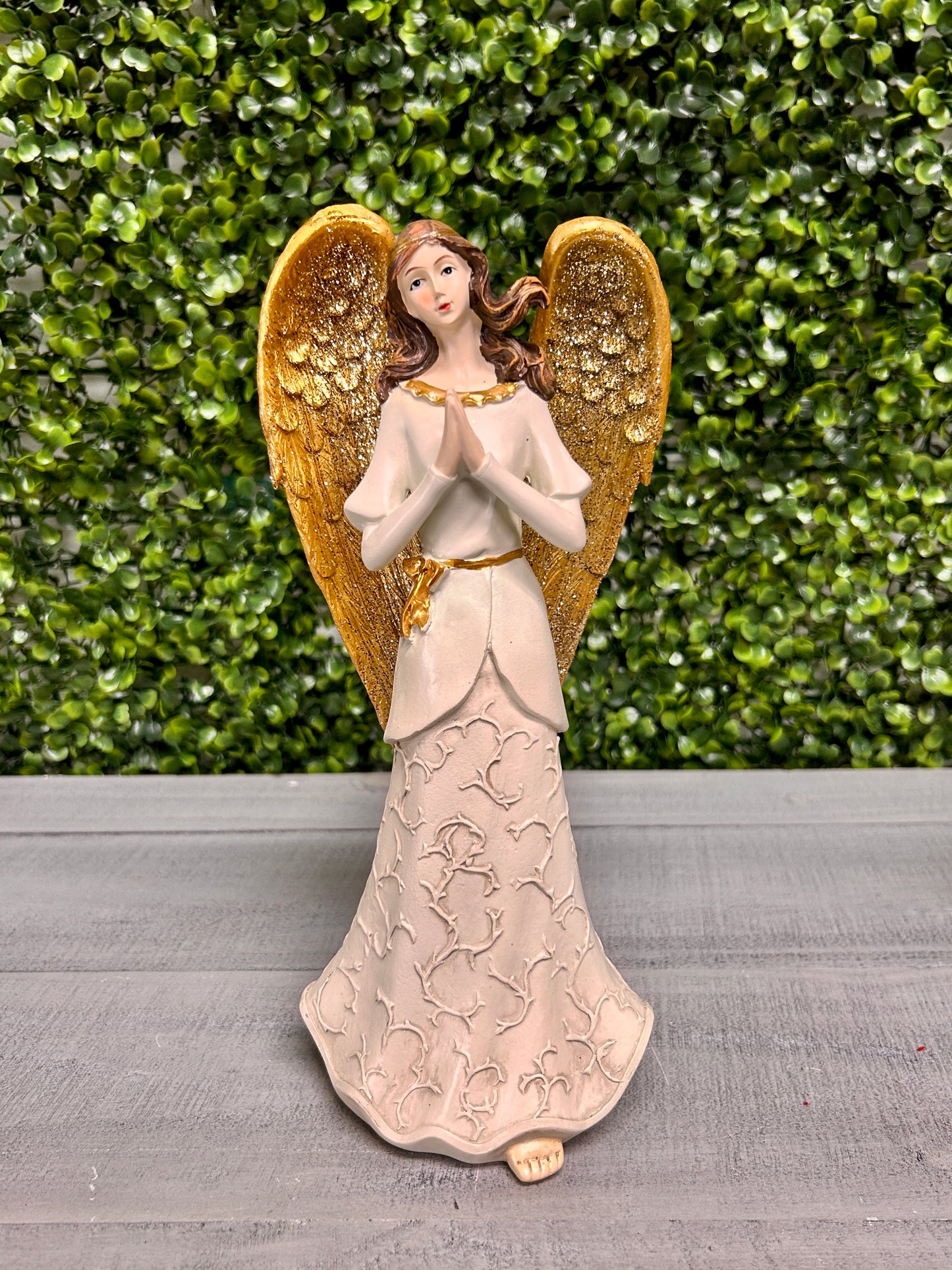 10 Inch Standing Resin Angels Three Assorted