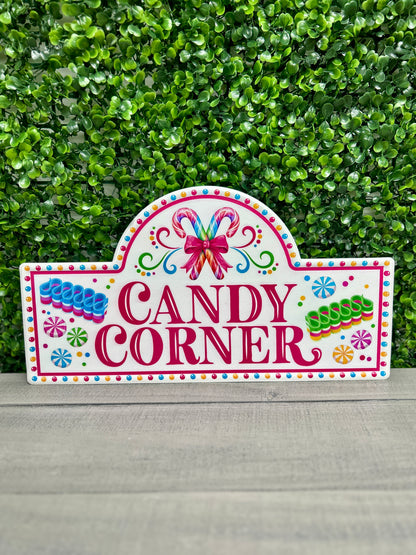 15 Inch Candy Corner Street Sign