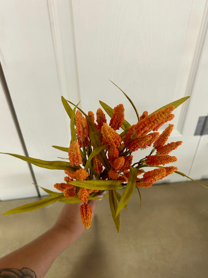 22 Inch Orange Foxtail Bush