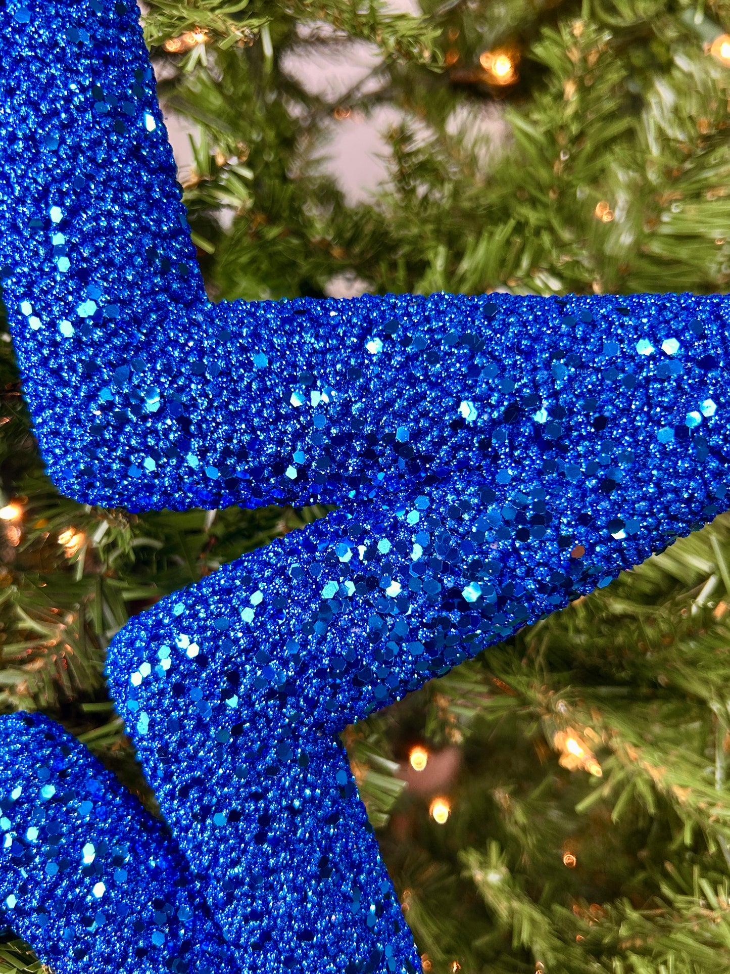 14 Inch Blue Star Ornament