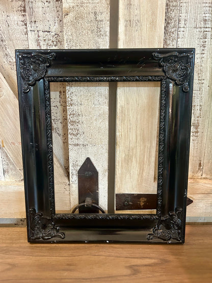 13.5 Inch Black Frame Sitting Sign