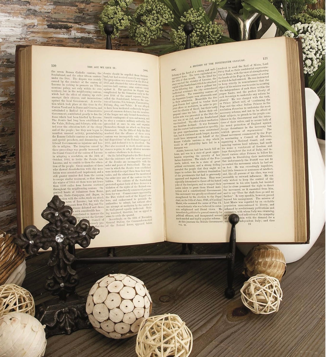 Black Metal Rectangular Tabletop Display Easel With Ball Details Four Sizes