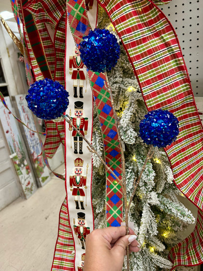 26 Inch Royal Blue Ice Ball Spray