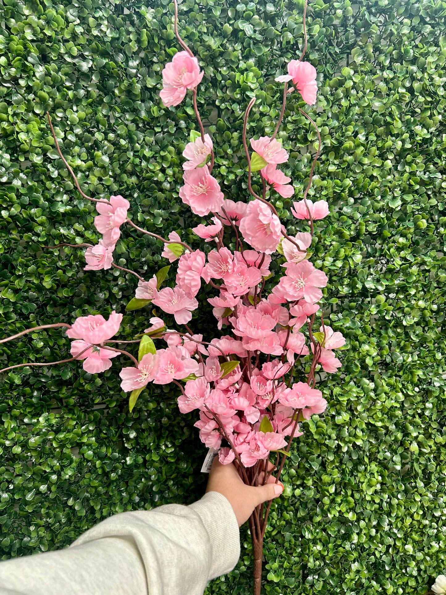 34 Inch Pink Blossom Bush