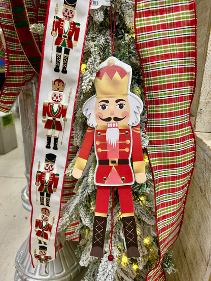 13.5 Inch Cardboard Toy Soldier Ornament