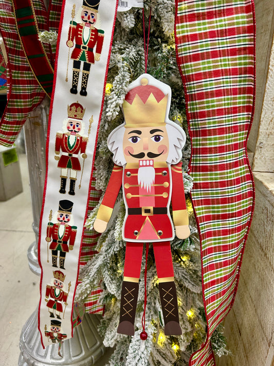 13.5 Inch Cardboard Toy Soldier Ornament