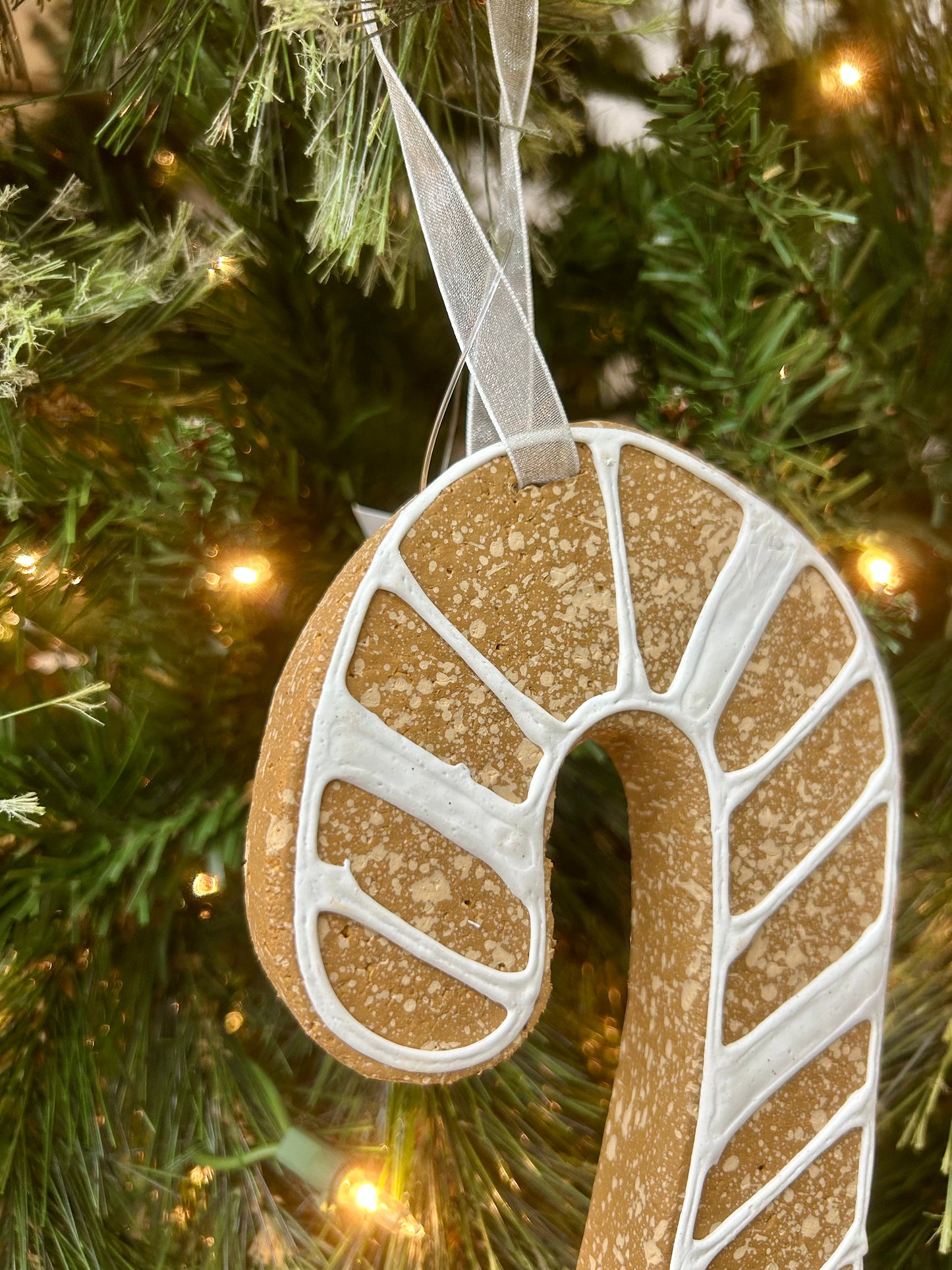 8 Inch Jumbo Gingerbread Ornament Three Styles