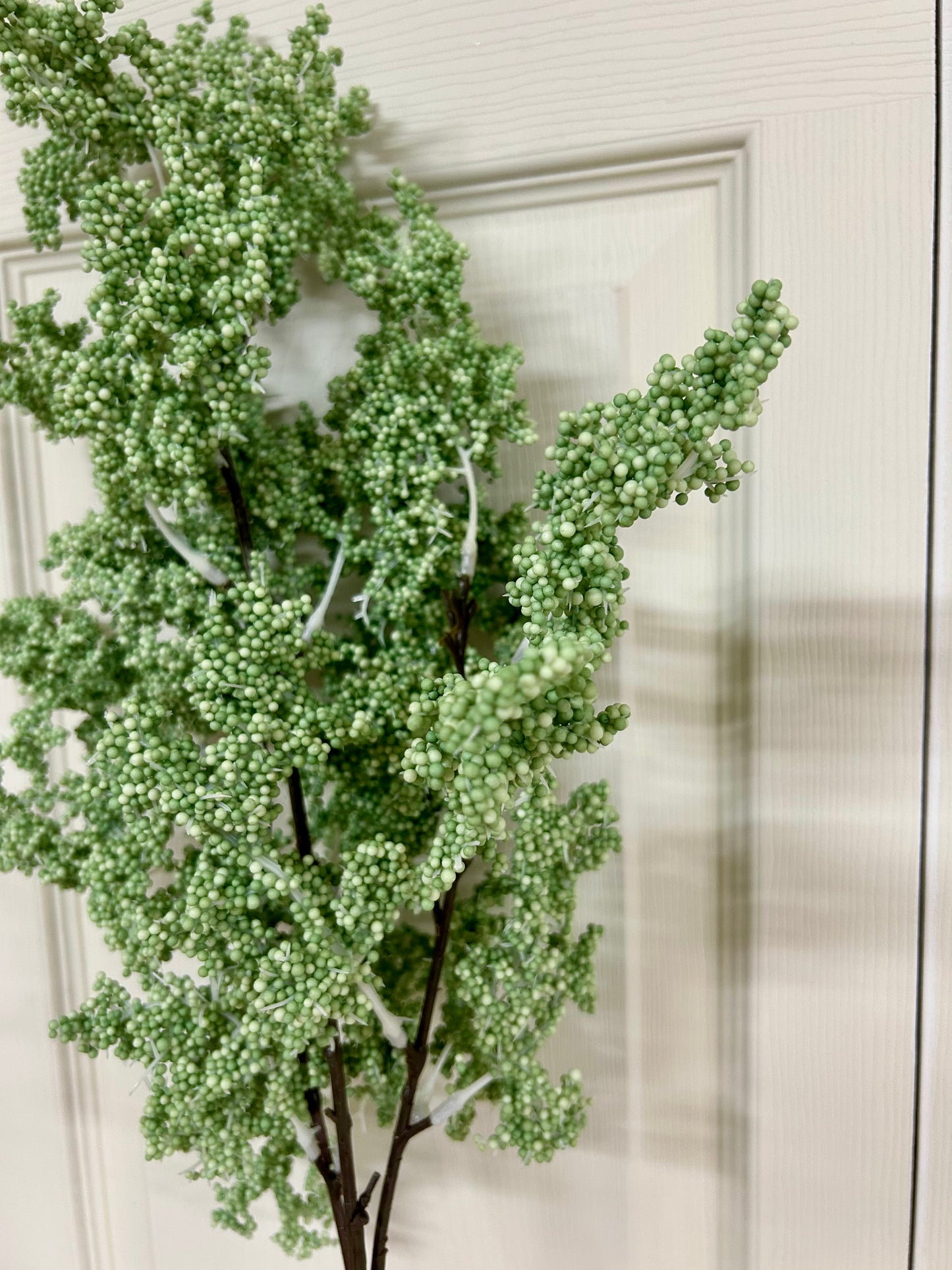36 Inch Mini Styrofoam Sage Green Amaranthus Spray